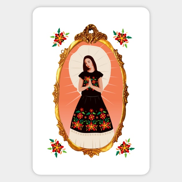 Virgin Mary Guadalupe Sticker by Vendaval